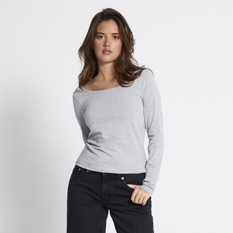 Basic long sleeve top "Fredrika"